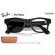 Ray-Ban Meta Wayfarer Black / Clear/Grey (RW4012-601S1Z)