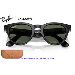Ray-Ban Meta Headliner Matte Black / Clear (RW4013-601SSB)