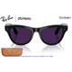 Ray-Ban Meta Skyler Black Shiny / Clear-Amethyst Transitions (RW4014-601/CH)