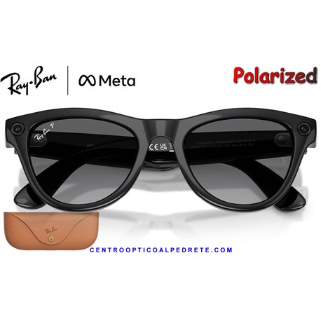 Ray-Ban Meta Skyler Black Shiny / Graphite (RW4014-601/T3)