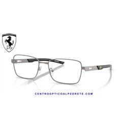 Ferrari Scuderia FZ7010 Matte Gunmetal Rectangular - Graduadas