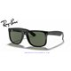 Ray-Ban Justin Black / Dark Green (RB4165 601/71)