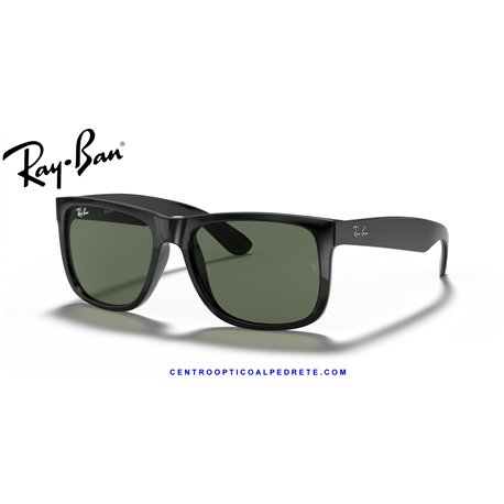 Ray-Ban Justin Black / Dark Green (RB4165 601/71)