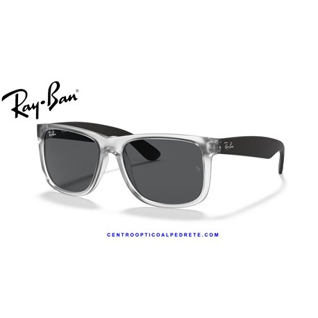 Ray-Ban Justin Transparent / Grey (RB4165 651287)