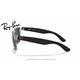 Ray-Ban Justin Transparent / Grey (RB4165 651287)