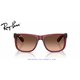 Ray-Ban Justin Rubber Violet / Pink Gradient (RB4165 6815A5)