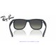 Ray-Ban Justin Rubber Blue / Gradient Grey (RB4165 681311)