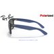 Ray-Ban Justin Transparent Blue / Grey Polarised (RB4165 6596T3)