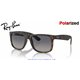 Ray-Ban Justin Havana / Blue Polarized (RB4165 865/8S)