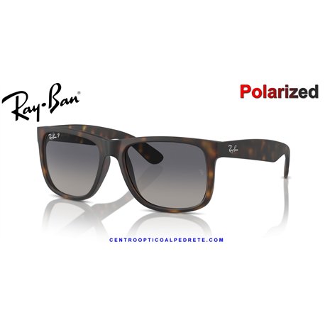 Ray-Ban Justin Havana / Blue Polarized (RB4165 865/8S)