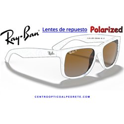 Ray-Ban Justin Lentes Brown / Grey Polarized ( RB4165 865/T5)