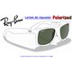 Ray-Ban Justin Lentes Dark Green Polarized (RB4165 865/9AL)