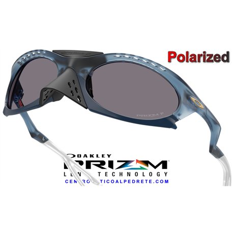 Oakley Plantaris Abyss Transparent Matte / Prizm Grey Polarized (OO9437-09)