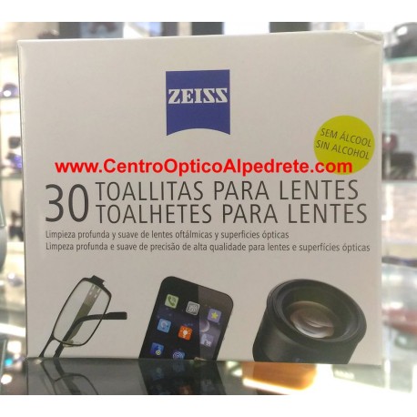 Zeiss Toallitas de limpieza para lentes (5988)