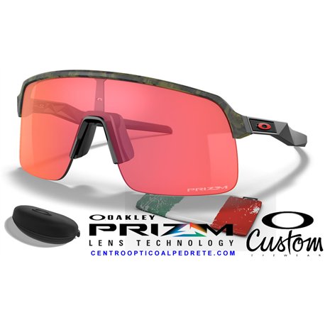 Oakley Sutro Lite Custom Fern Swirl-Carbon / Prizm Trail Torch (OO9463-11489)