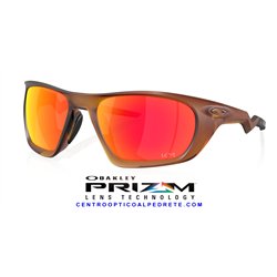 Oakley Lateralis Ámbar oscuro mate / Prizm Ruby (OO9431-16)