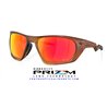 Oakley Lateralis Ámbar oscuro mate / Prizm Ruby (OO9431-16)