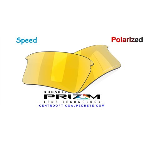 Oakley Bisphaera Speed Replacement Lens Prizm 24K Polarized (OO9534LS-03)