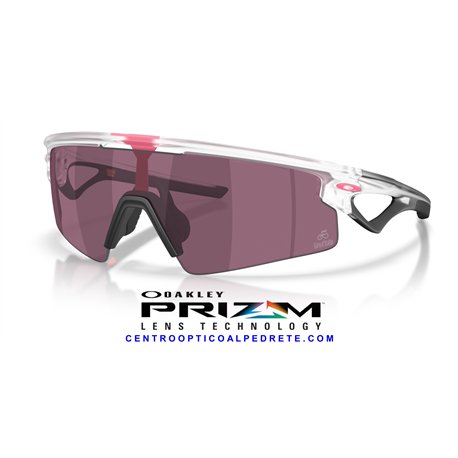 Oakley Sphaera Strike Matte Clear / Prizm Road Black OO9531-10