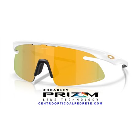 Oakley RSLV Lite Matte White Prizm 24k (OO9527-03)