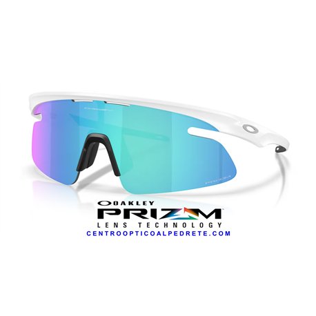 Oakley RSLV Lite Matte White Prizm Sapphire (OO9527-04)