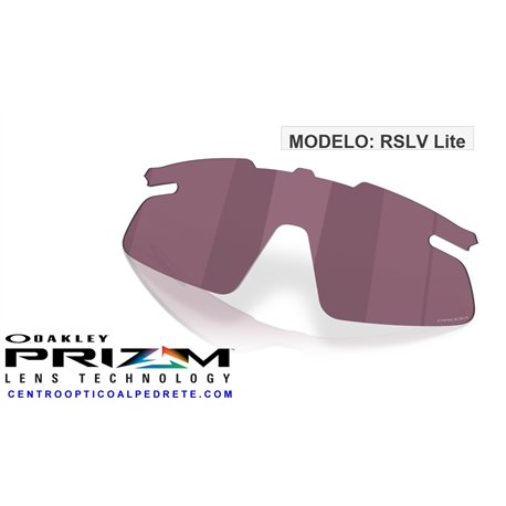Oakley RSLV Lite Replacement Lens Prizm Road Black Iridium (AOO9527DLS-07)