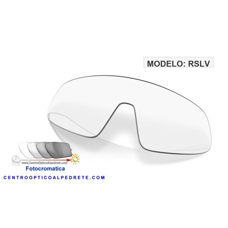 Oakley RSLV Replacement Lens Clear to Black Iridium Photochromic (AOO9484DLS-06)