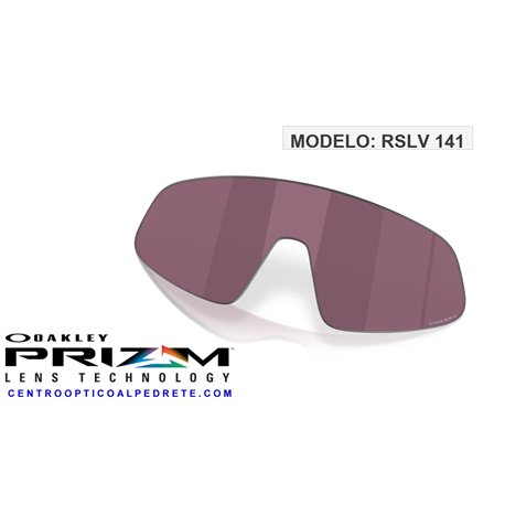 Oakley RSLV 141 Replacement Lens Prizm Road Black Iridium (AOO9524DLS-02)