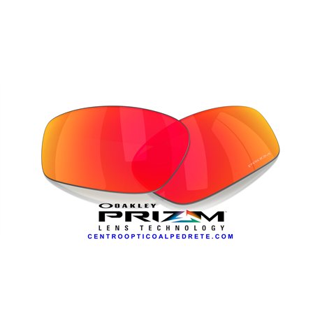 Lente de Repuesto Oakley Plantaris SQ Prizm Ruby (OO9529LS-000004)