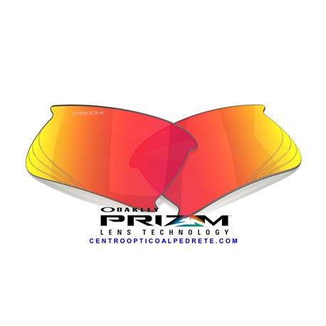 Lentes de repuesto Oakley Suture Jacket - Prizm Ruby (OO9532LS-000006)