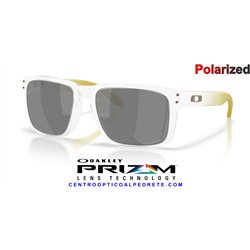 Oakley Holbrook Matte Clear / Prizm Black Polarized (OO9102-AP)