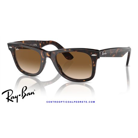 Ray-Ban Wayfarer Tortoise / Light Brown (RB2140 902/51)