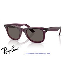 Ray-Ban Wayfarer Violet / Dark Grey (RB2140 1447B1)