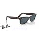 Ray-Ban Wayfarer Brown / Blue (RB2140 1446R5)