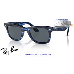 Ray-Ban Wayfarer Blue / Blue (RB2140 1361R5)