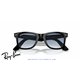 Ray-Ban Wayfarer Black / Blue (RB2140F 901/3F)