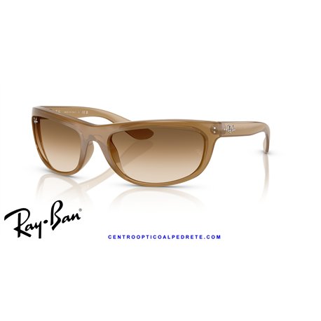 Ray-Ban Balorama Brown / Clear Gradient Brown (RB4089 678951)