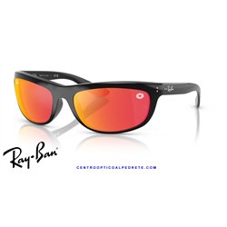 Ray-Ban Balorama Black / Grey Mirror Red (RB4089 68711D)