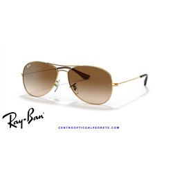 Ray-Ban Cockpit Gold / Light Brown Gradient (RB3362 001/51)