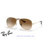 Ray-Ban Cockpit Gold / Light Brown Gradient (RB3362 001/51)
