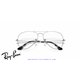 Ray-Ban Aviator Eyeglasses Silver (RX6489 2501)
