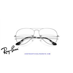 Ray-Ban Aviator Eyeglasses Silver (RX6489 2501)