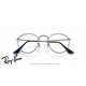 Ray-Ban Round Metal Eyeglasses Gunmetal (Rx3447V 2502)