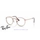 Gafas para graduado Ray-Ban Round Metal Rose Gold (Rx3447V 3094)