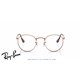 Gafas para graduado Ray-Ban Round Metal Rose Gold (Rx3447V 3094)