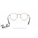 Gafas para graduado Ray-Ban Round Metal Rose Gold (Rx3447V 3094)