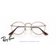 Gafas para graduado Ray-Ban Round Metal Rose Gold (Rx3447V 3094)