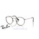Ray-Ban Round Metal Eyeglasses Havana On Gunmetal (Rx3447V 3174)