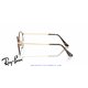 Gafas para graduado Ray-Ban Round Metal Matt Havana On Matt Arista Gold (Rx3447V 3188)