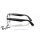 Ray-Ban Wayfarer Ease Eyeglasses Black On Transparent (RX4340V 2034)